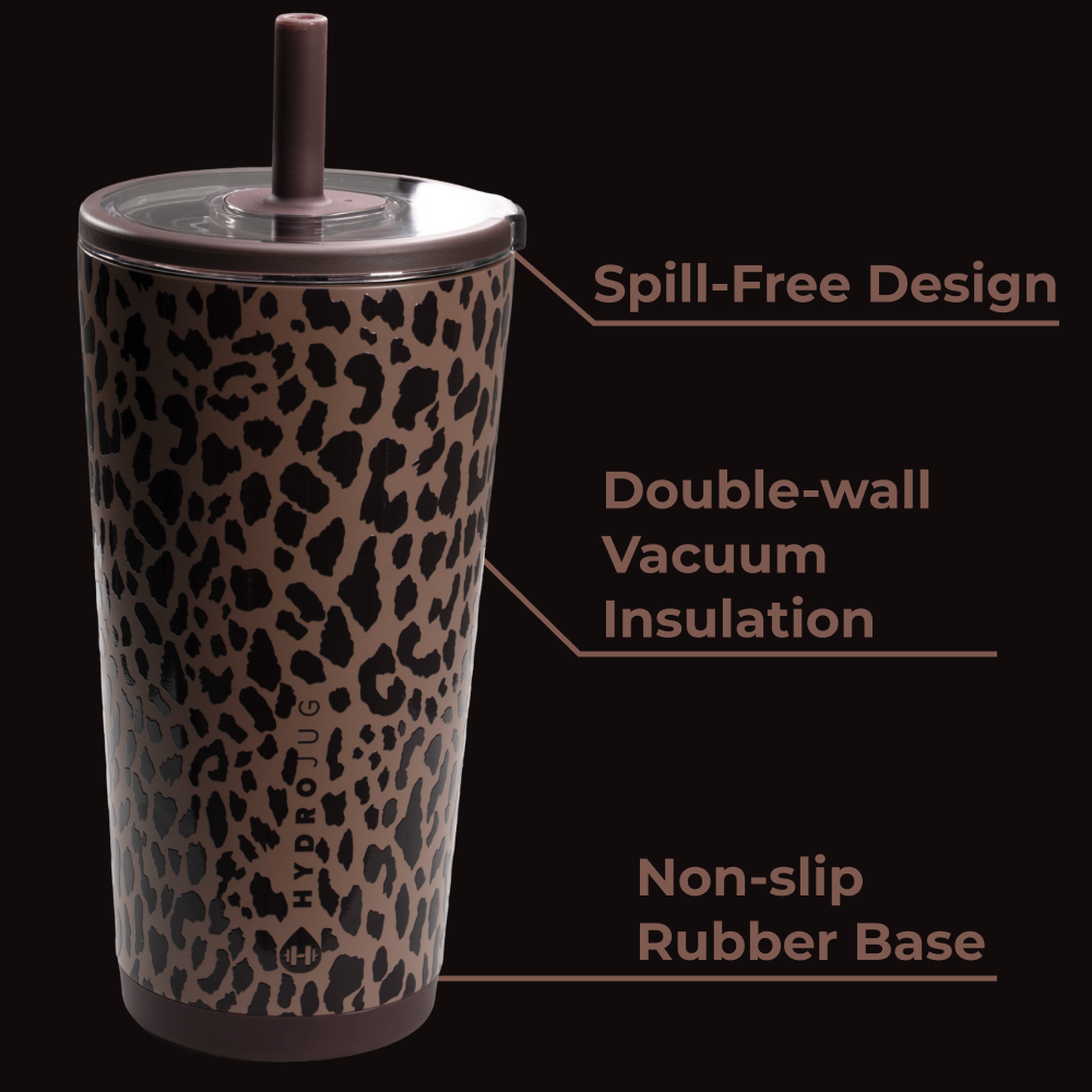 Brown Leopard - Everyday Tumbler 20oz